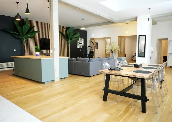Grand Loft idéal pour visiter le Salon de l\'Auto